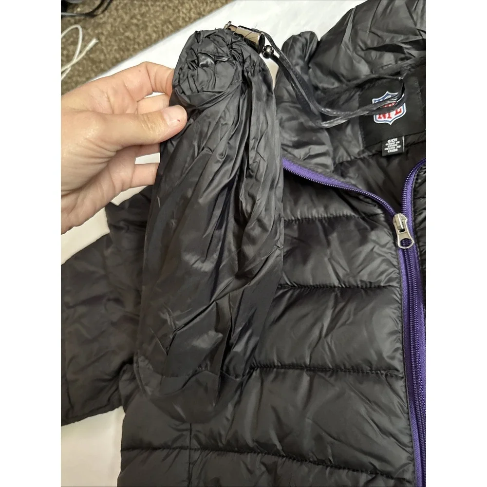 Baltimore Ravens Puffer Jacket Coat NFL Men's Size Small